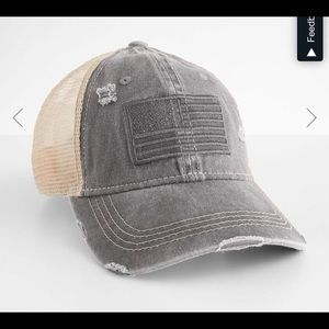 Ponytail trucker hat!